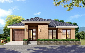 農(nóng)村一層房屋設(shè)計(jì)，精美的代表作。