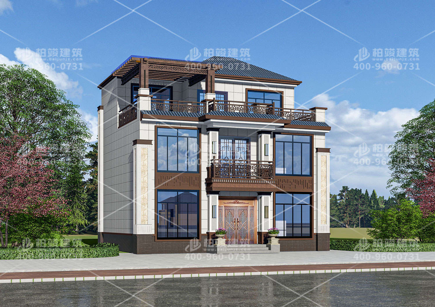 農(nóng)村建房設計圖，找柏俊就對了。