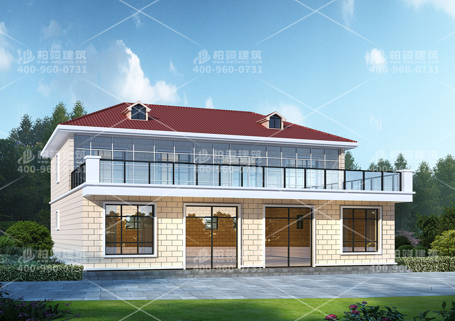 農(nóng)村二層實用自建房設(shè)計，外觀美麗內(nèi)部舒服。