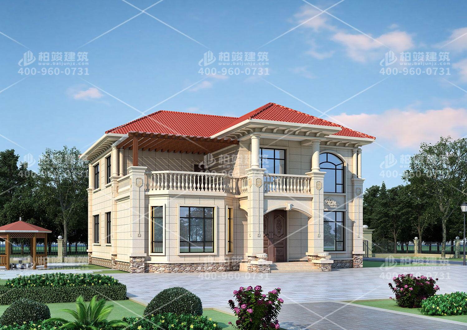 自建小別墅設(shè)計(jì)，恬靜悠閑的生活居所。