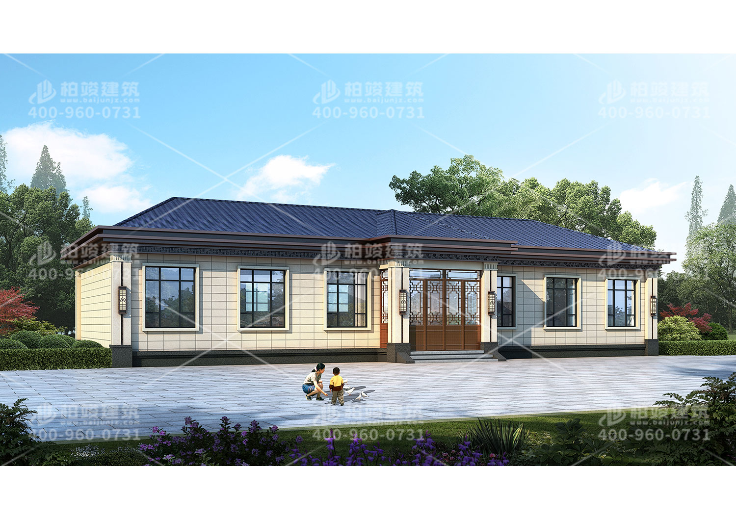 農(nóng)村自建四合院設(shè)計(jì)，大氣經(jīng)典全村都想建一套。