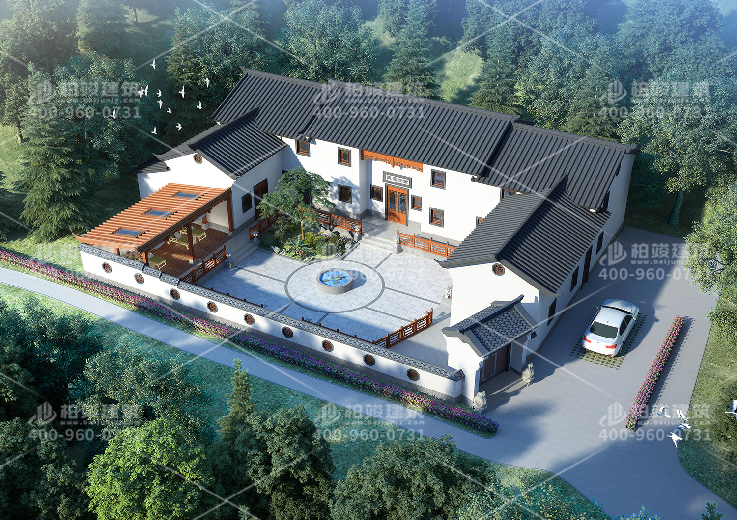 二層半自建房設(shè)計(jì)，空間完美的發(fā)揮了作用。
