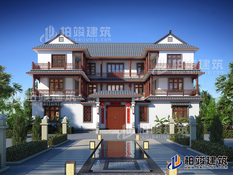 中式四合院房子設(shè)計(jì)圖農(nóng)村