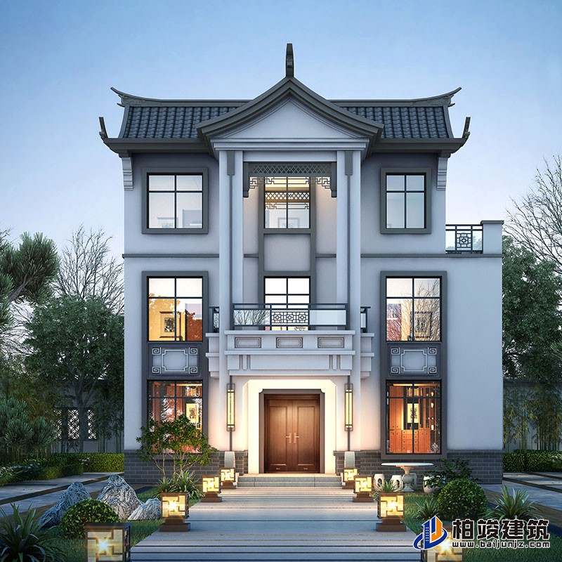 開間12米別墅設(shè)計(jì)圖，120來萬就能建成，快來看看吧