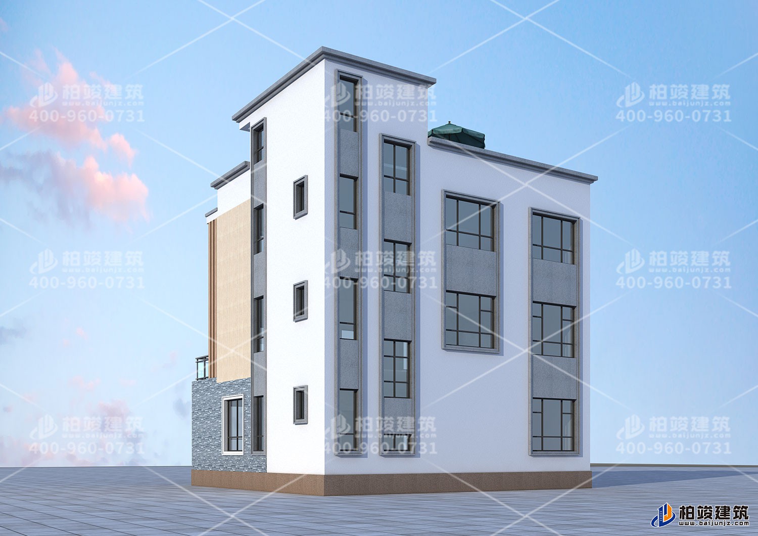 云南張總現(xiàn)代風格別墅定制設計。