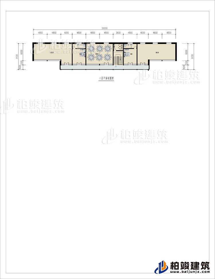 二層：2臥室、餐廳、公衛(wèi)、2內衛(wèi)、2娛樂室、陽臺