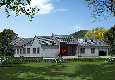 農(nóng)村四合院設計圖紙及效果圖大全